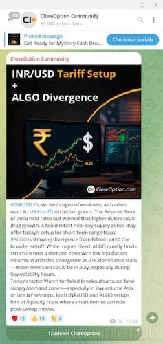 телеграм канал CloseOption