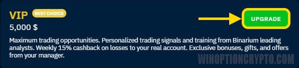 How to upgrade your account status