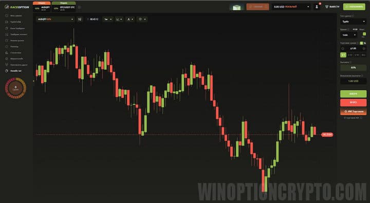 торговая платформа в RaceOption