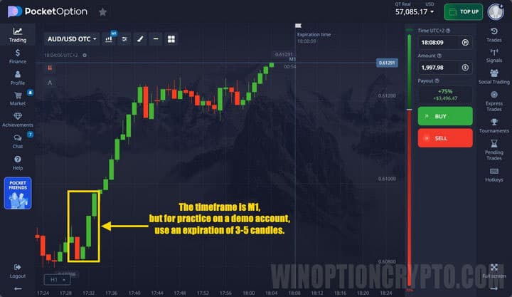 expiration on demo account