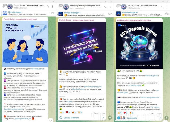 телеграмм каналы