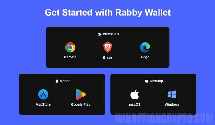 виды и формат Rabby Wallet