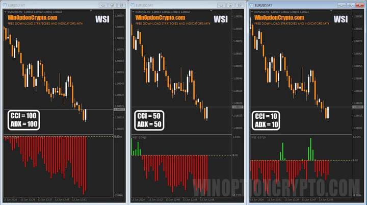 параметры настройки WSI