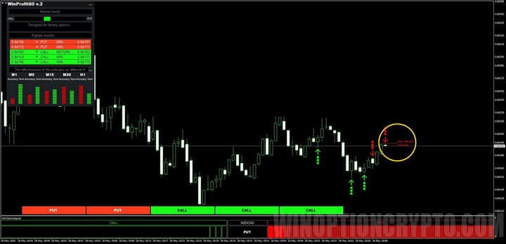 Win-80 indicator buy put option